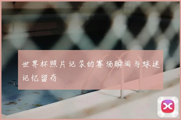 世界杯照片记录的赛场瞬间与球迷记忆留存